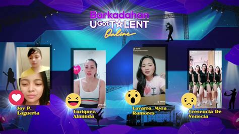 FB LIVE (Barkadahan U Got talent Online) tomorrow at 10:30am .